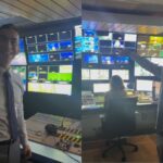 Tralli revela sala de controle do “Jornal Nacional” e exalta profissional que coordena transmissões