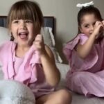 Filhas de Zé Felipe emocionam cantor com declaração de amor em seu aniversário