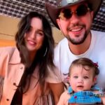 Rafa Kalimann transforma Barretos em acampamento particular e curte festa com a filha