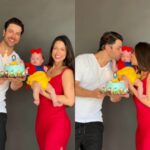 Laís Caldas e Gustavo Marsengo fazem ensaio especial para celebrar 4 meses de Alice